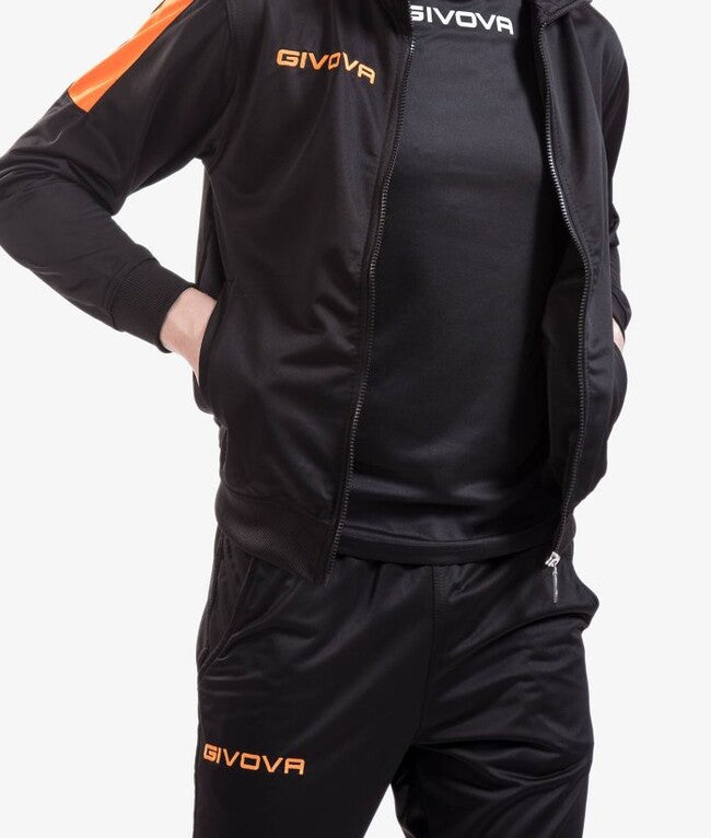 TUTA REVOLUTION FLUO TRIACETATO NERO/ARANCIO FLUO