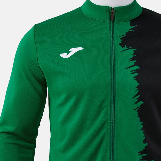 CITY III FULL ZIP SWEATSHIRT GREEN BLACK GREEEN-BLACK