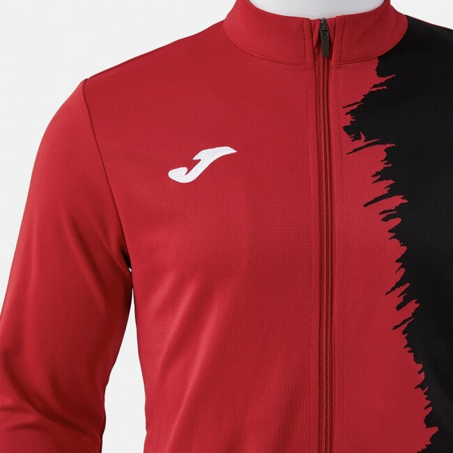 CITY III FULL ZIP SWEATSHIRT RED BLACK RED-BLACK