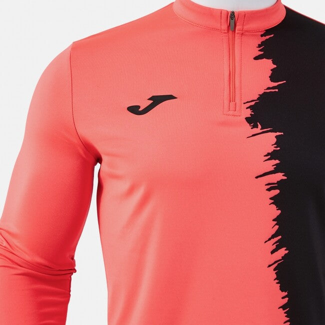 CITY III SWEATSHIRT FLUOR CORAL BLACK CORAL FLÚOR-NEGRO