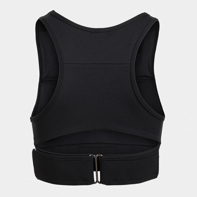 COMBAT SPORT BRA BLACK BLACK