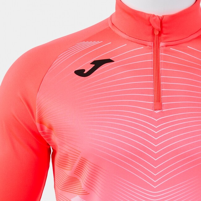 ELITE XII SWEATSHIRT FLUOR CORAL CORAL FLUOR