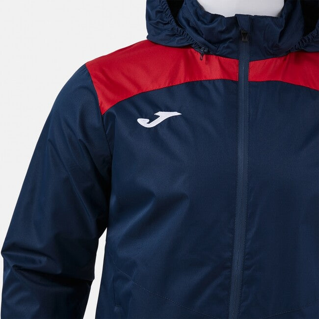 GLACIER RAINCOAT DARK NAVY RED NAVY-RED