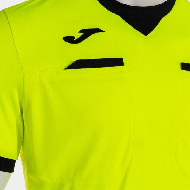 REFEREE SHORT SLEEVE T-SHIRT FLUOR YELLOW BLACK AMARILLO FLÚOR-NEGRO