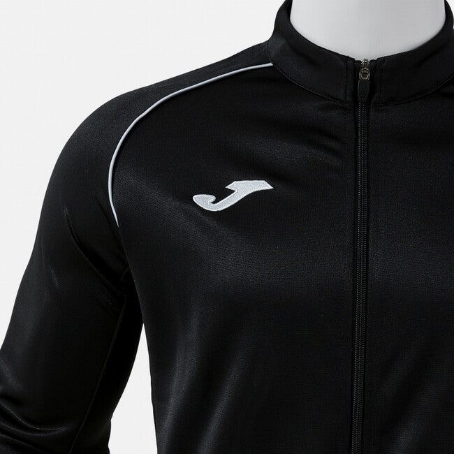 VINTAGE ECO RETRO FULL ZIP SWEATSHIRT BLACK GRAY BLACK-GREY