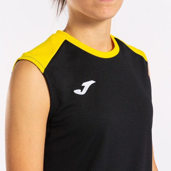 ECO CHAMPIONSHIP RECYCLED TANK TOP BLACK-YELLOW