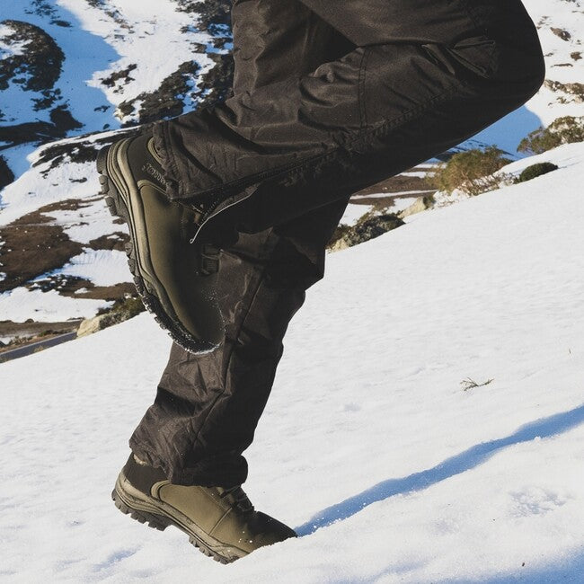 CERVINO LONG TROUSERS BLACK BLACK