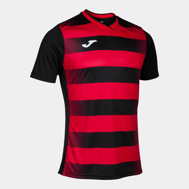EUROPA V SHORT SLEEVE T-SHIRT BLACK-RED