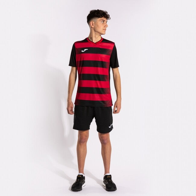 EUROPA V SHORT SLEEVE T-SHIRT BLACK-RED