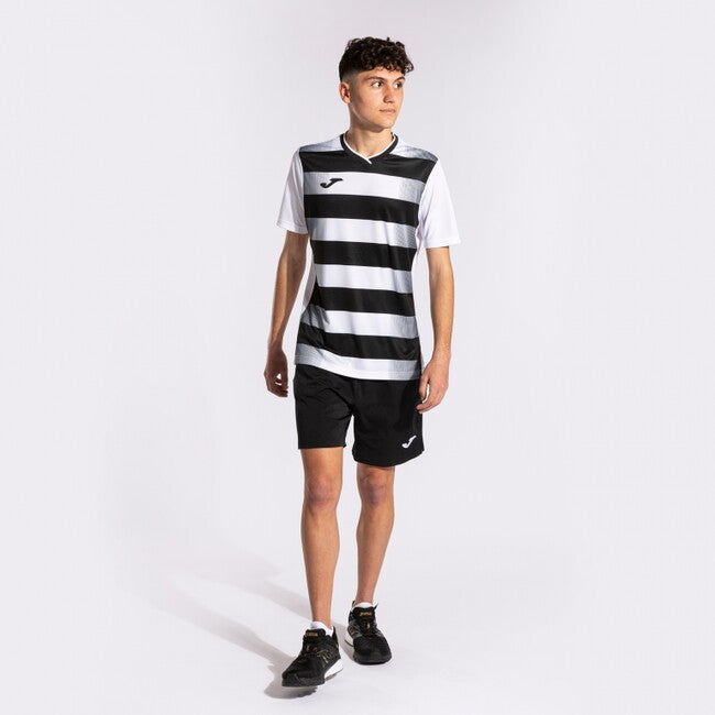 EUROPA V SHORT SLEEVE T-SHIRT WHITE-BLACK