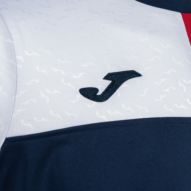 CREW V SHORT SLEEVE T-SHIRT NAVY RED WHITE NAVY-RED-WHITE