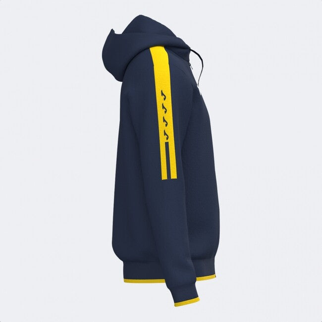 OLIMPIADA ZIP-UP HOODIE NAVY YELLOW NAVY-YELLOW