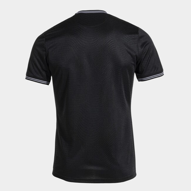 TOLETUM V SHORT SLEEVE T-SHIRT BLACK BLACK