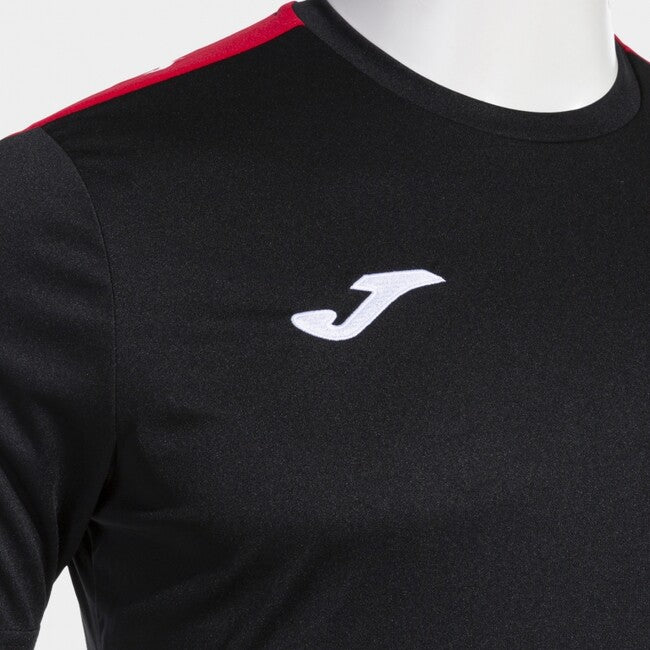 ECO ESSENTIAL SHORT SLEEVE T-SHIRT BLACK RED BLACK-RED