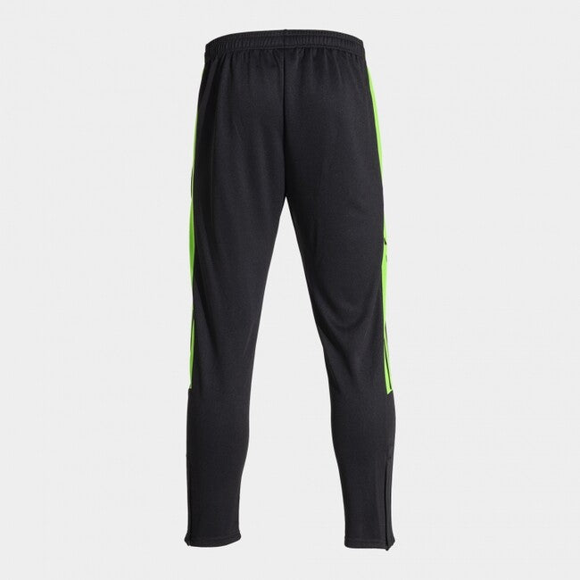 OLIMPIADA LONG PANTS BLACK FLUOR GREEN NEGRO-VERDE FLUOR