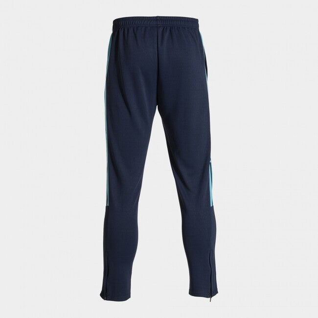 OLIMPIADA LONG PANTS NAVY FLUOR TURQUOISE NAVY