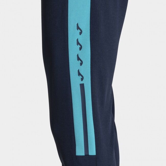 OLIMPIADA LONG PANTS NAVY FLUOR TURQUOISE NAVY