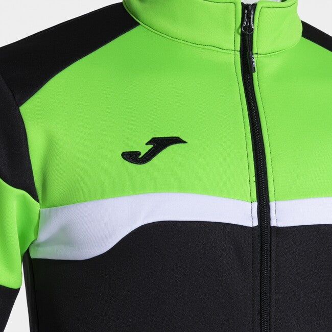 DANUBIO III TRACKSUIT BLACK FLUOR GREEN NEGRO-VERDE FLUOR