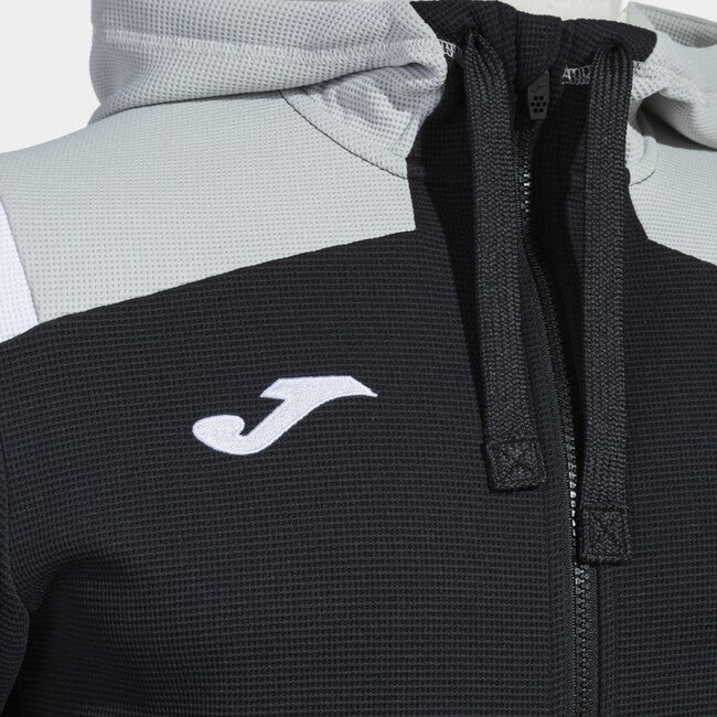 TOLEDO  ZIP-UP HOODIE BLACK BLACK