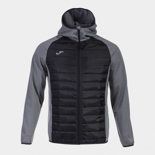 BERNA III SOFT SHELL MELANGE GREY BLACK GREY-BLACK