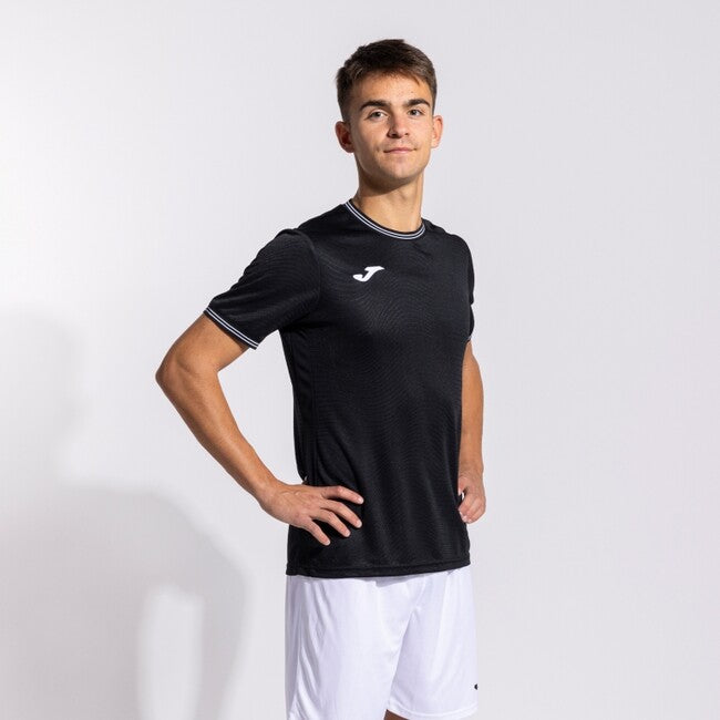 TOLETUM V SHORT SLEEVE T-SHIRT BLACK BLACK