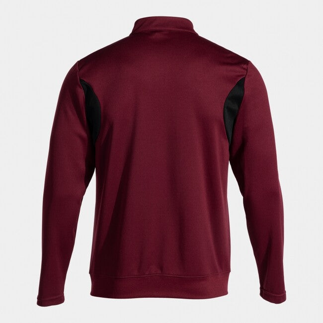 WINNER III FULL ZIP SWEATSHIRT BURGUNDY BLACK BURGUNDY