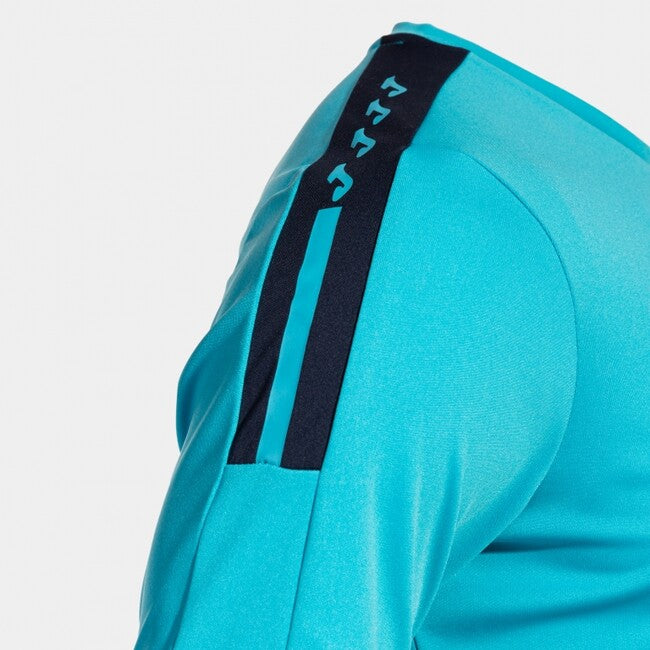 ECO ESSENTIAL SHORT SLEEVE T-SHIRT FLUOR TURQUOISE-NAVY FLUOR TURQUOISE