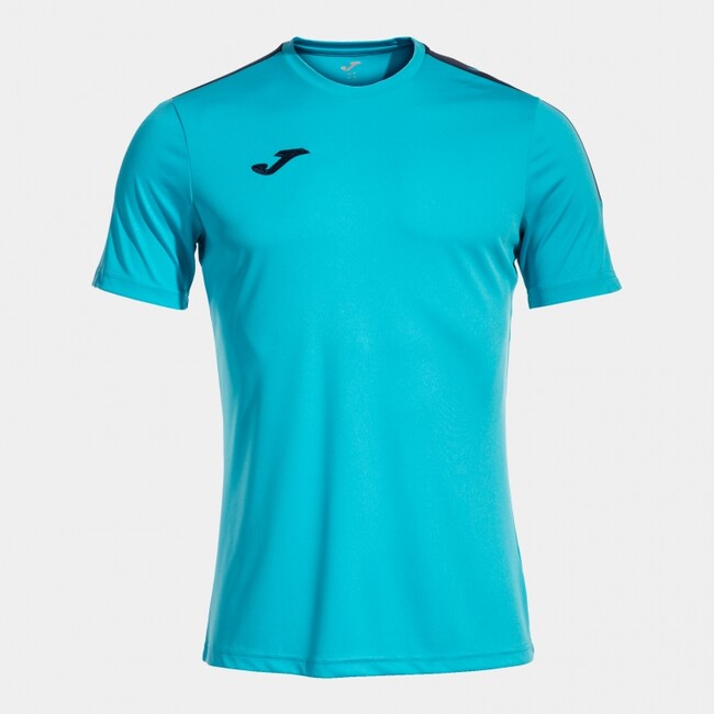 ECO ESSENTIAL SHORT SLEEVE T-SHIRT FLUOR TURQUOISE-NAVY FLUOR TURQUOISE