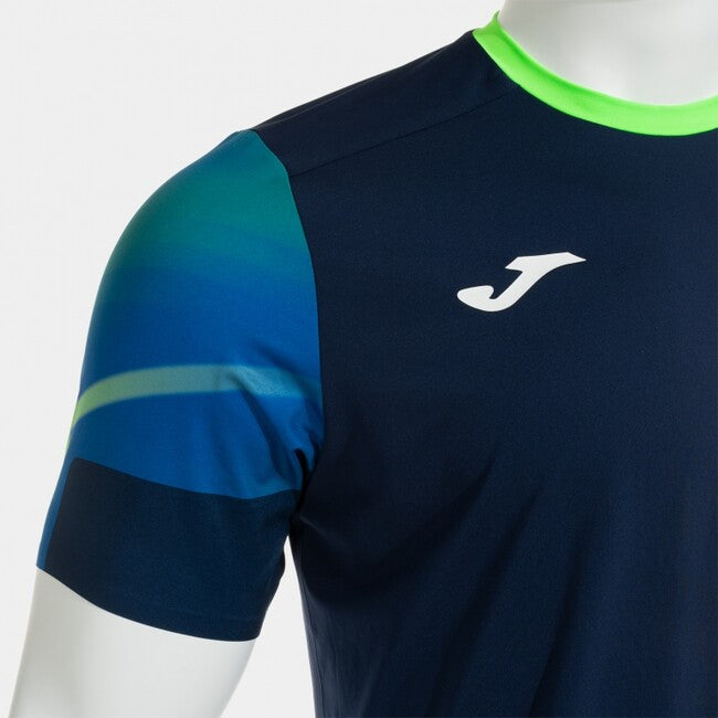 ELITE XI SHORT SLEEVE T-SHIRT NAVY FLUOR GREEN NAVY-FLUOR GREEN