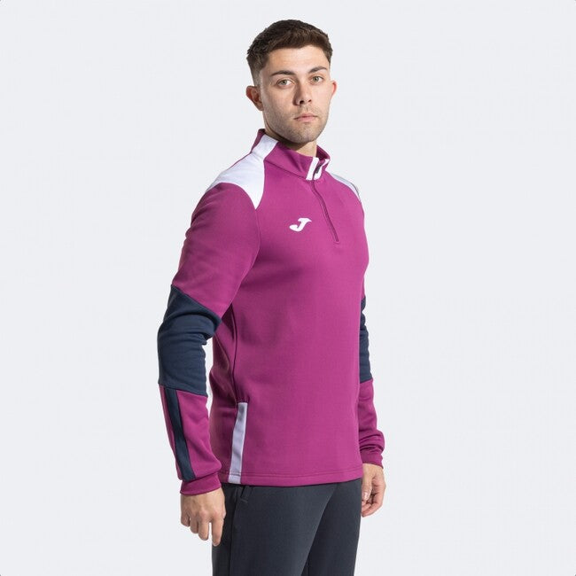 DANUBIO SWEATSHIRT BURGUNDY NAVY BLUE BURGUNDY