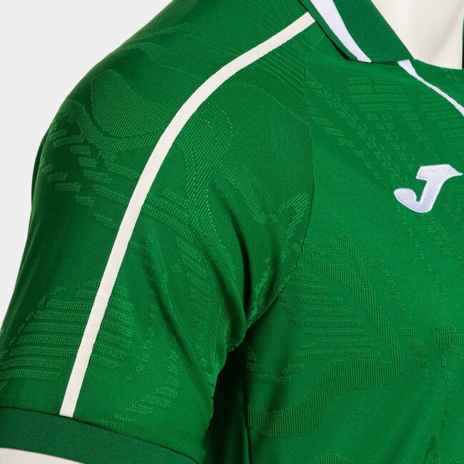 SHORT SLEEVE T-SHIRT GREEN WHITE GREEN-WHITE