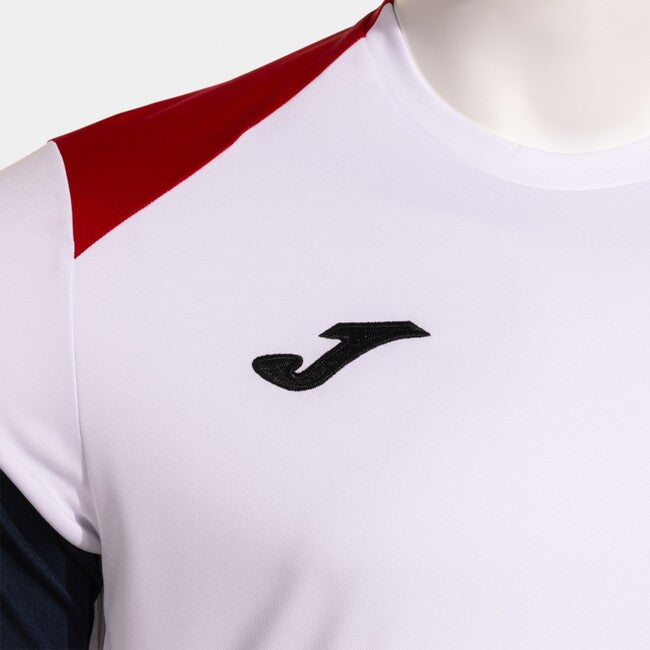 DANUBIO SHORT SLEEVE T-SHIRT WHITE RED WHITE-RED