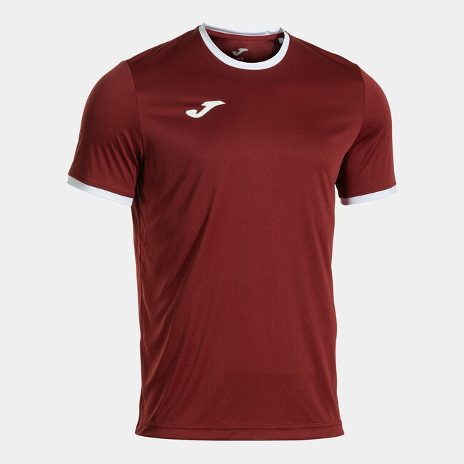 COMBI PREMIUM SHORT SLEEVE T-SHIRT BURGUNDY WHITE BURGUNDY