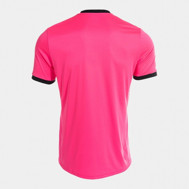 REFEREE SHORT SLEEVE T-SHIRT FLUOR PINK BLACK ROSA FLÚOR-NEGRO