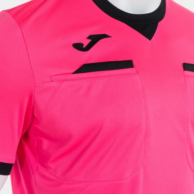 REFEREE SHORT SLEEVE T-SHIRT FLUOR PINK BLACK ROSA FLÚOR-NEGRO