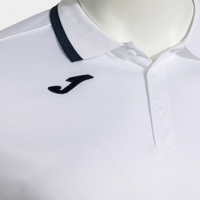COMBI PREMIUM SHORT SLEEVE POLO WHITE NAVY BLUE WHITE-NAVY