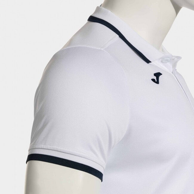 COMBI PREMIUM SHORT SLEEVE POLO WHITE NAVY BLUE WHITE-NAVY