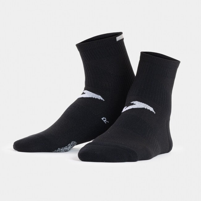 RUNNING NIGHT SOCKS BLACK BLUE CORAL BLACK
