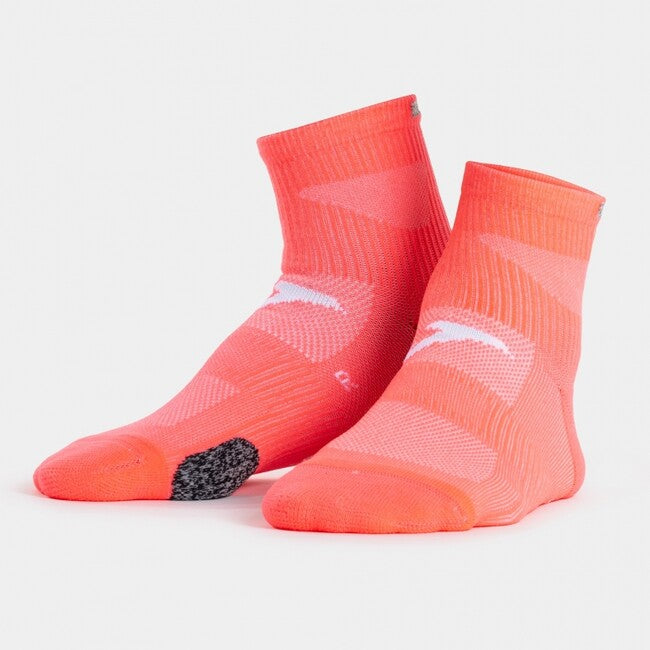 RUNNING NIGHT SOCKS BLACK BLUE CORAL BLACK