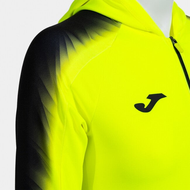ELITE XI ZIP-UP HOODIE FLUOR YELLOW BLACK AMARILLO FLÚOR-NEGRO