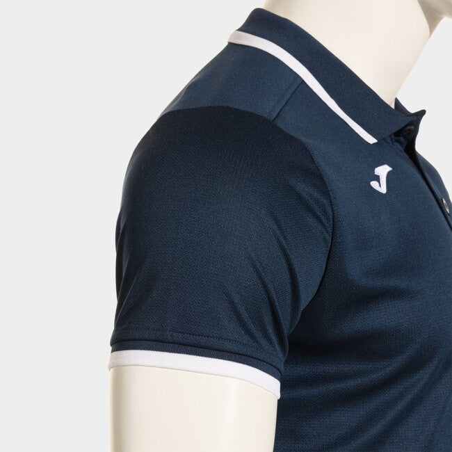 COMBI PREMIUM SHORT SLEEVE POLO NAVY BLUE WHITE NAVY-WHITE