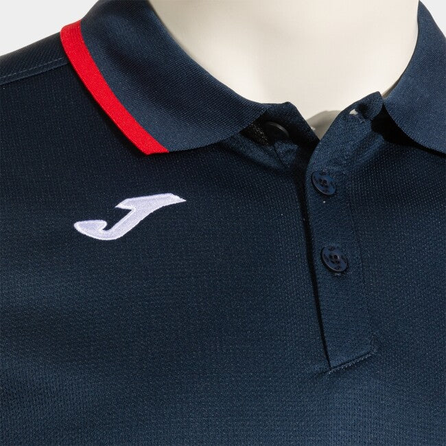 COMBI PREMIUM SHORT SLEEVE POLO NAVY BLUE RED NAVY-RED