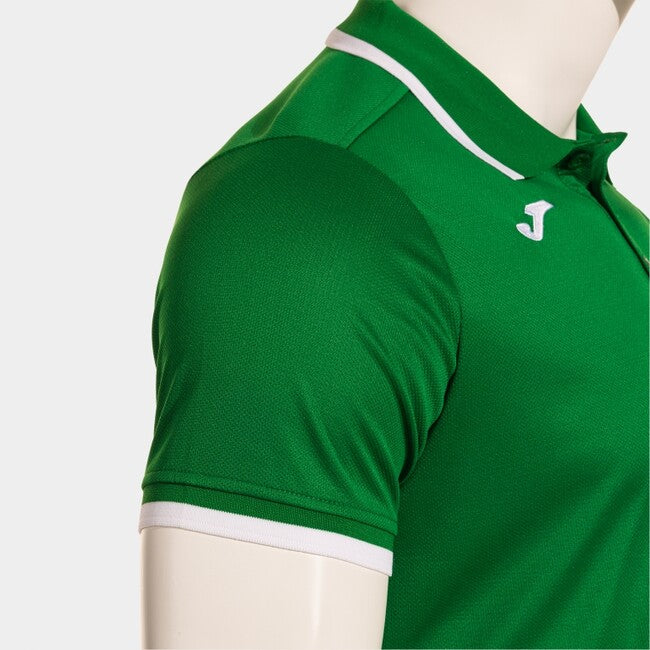 COMBI PREMIUM SHORT SLEEVE POLO GREEN WHITE GREEN-WHITE