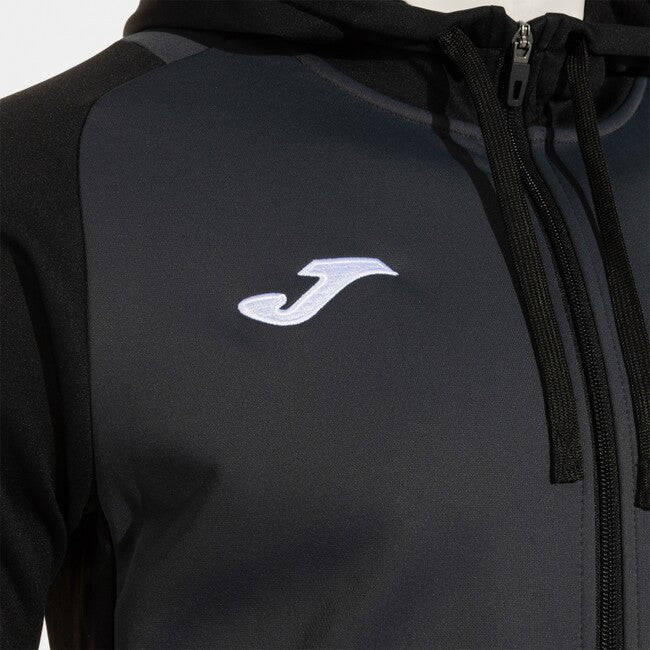 PHOENIX III ZIP-UP HOODIE DARK GRAY BLACK ANTHRACITE-BLACK