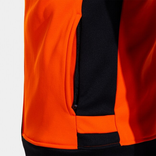PHOENIX III ZIP-UP HOODIE ORANGE BLACK ORANGE-BLACK
