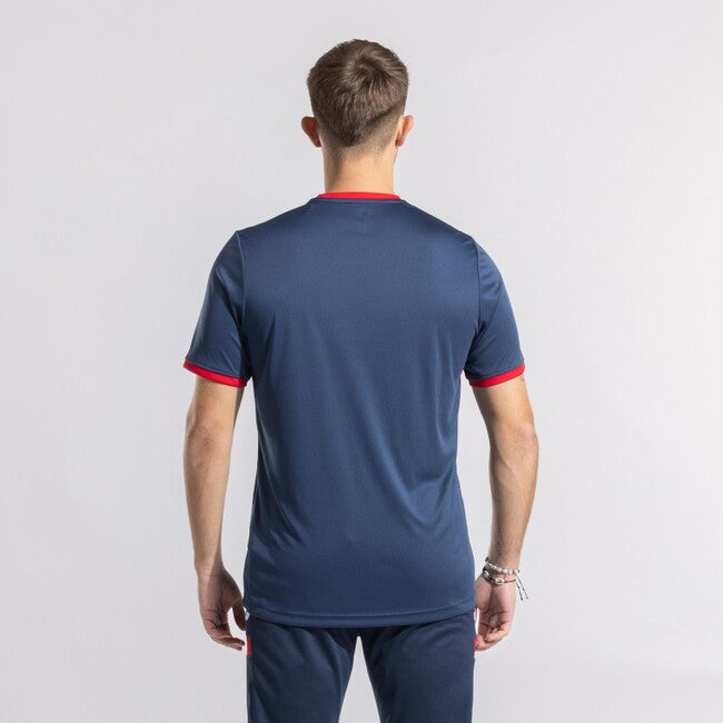 COMBI PREMIUM SHORT SLEEVE T-SHIRT NAVY BLUE RED NAVY-RED