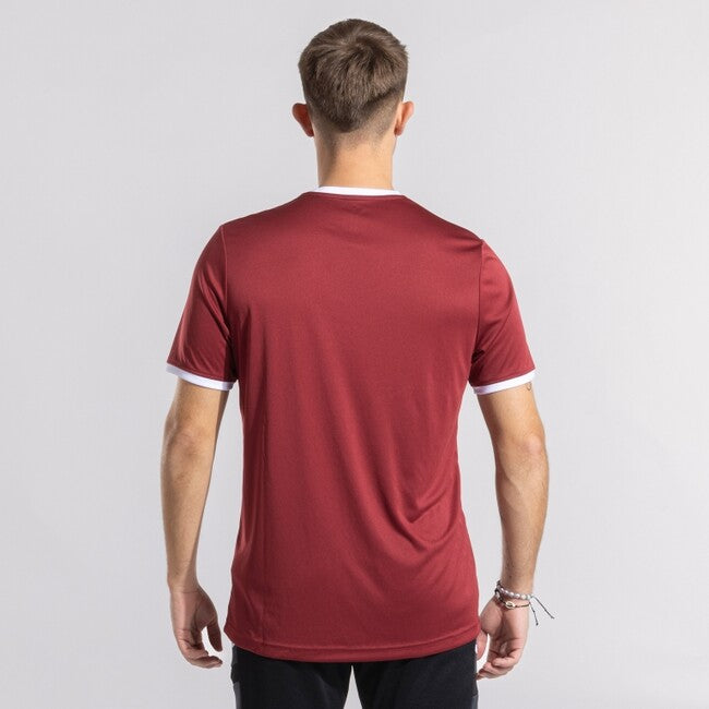 COMBI PREMIUM SHORT SLEEVE T-SHIRT BURGUNDY WHITE BURGUNDY