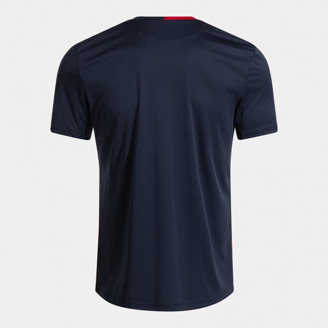 PERFORMANCE SHORT SLEEVE T-SHIRT NAVY BLUE RED NAVY-RED