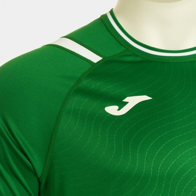 PERFORMANCE SHORT SLEEVE T-SHIRT GREEN WHITE GREEN-WHITE