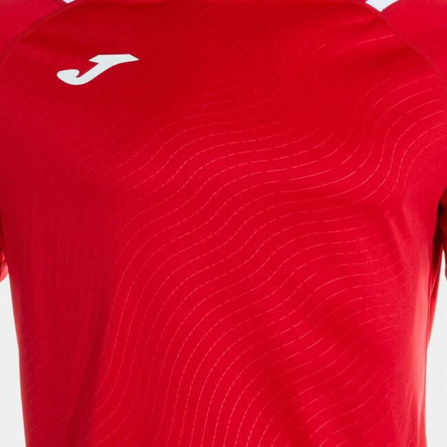 PERFORMANCE SHORT SLEEVE T-SHIRT RED WHITE RED-WHITE